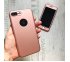 360° kryt Mate silikónový iPhone 7 Plus/8 Plus - ružový